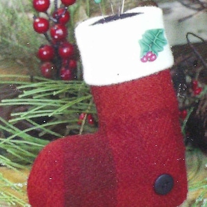 Stocking Pin Keep PATTERN to sew (not a finished product) by Cottonwood Creations