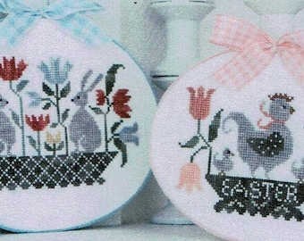 Easter by Tralala Counted Cross Stitch Pattern/Chart