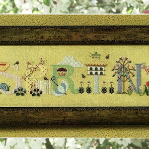 Spring by The Cricket Collection Counted Cross Stitch Pattern/Chart