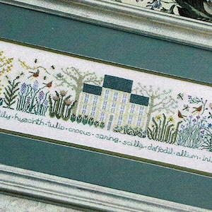 Spring Garden by The Drawn Thread Counted Cross Stitch Pattern/Chart