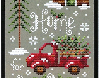 Shannon Christine LET IT SNOW Cross Stitch Pattern - Christmas Cross ...