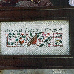 Small Things by The Drawn Thread Counted Cross Stitch Pattern/Chart