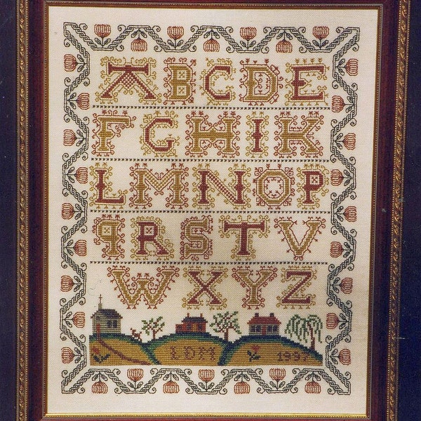 Homespun Needlework Cross Stitch Etsy