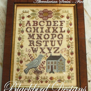 Bluebird of Happiness by Blackbird Designs geteld kruissteekpatroon/-tabel