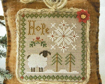 Hope - Little Sheep Virtues by Little House Needleworks Counted Cross Stitch Pattern/Chart