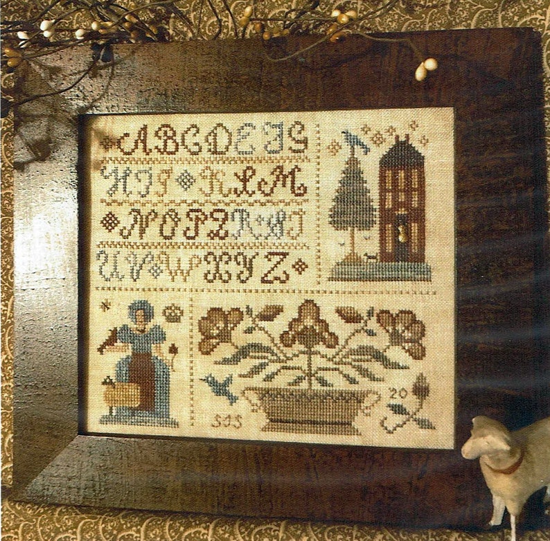 Sampler Patches by Homespun Elegance Counted Cross Stitch Etsy