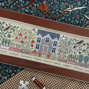 Kitchen Garden by The Drawn Thread Counted Cross Stitch Pattern/Chart