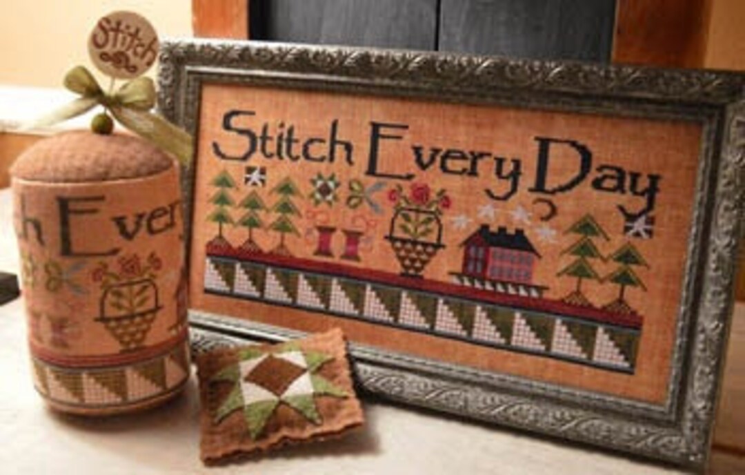 Stitch Every Day by Hands on Design Counted Cross Stitch Pattern/chart ...