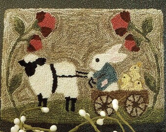 Hangin' With My Peeps by Sew Cherished Punch Needle Pattern