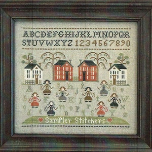 Sampler Stitchers by Little House Needleworks Counted Cross Stitch Pattern/Chart