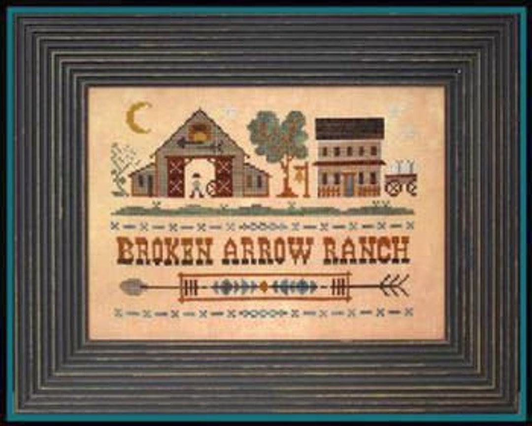 Tumbleweeds 4broken Arrow Ranch by Little House Needleworks Counted