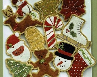 Sugar Cookie Ornaments by All Through the Night Needlework Pattern