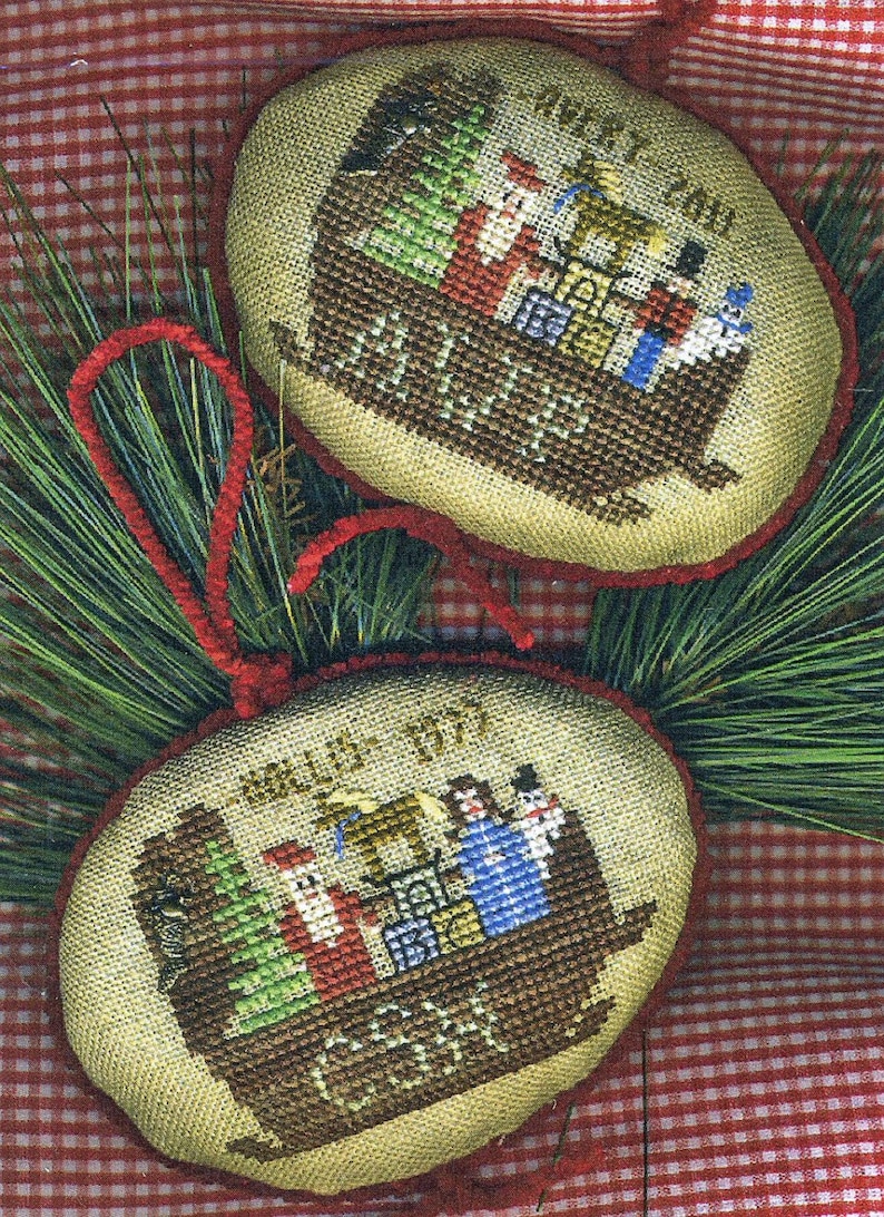 Cradle of Christmas Joy by Homespun Elegance Counted Cross Etsy