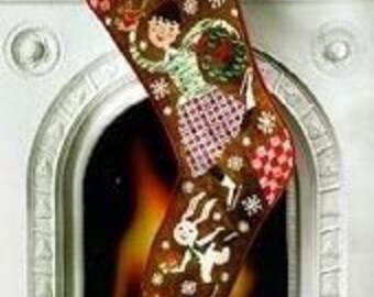 BIRDS of a FEATHER Special Delivery Christmas Stocking Counted