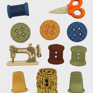 Sewing Buttons by Buttons Galore