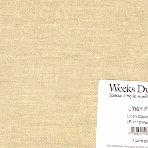 Parchment - 32 Count Weeks Dye Works - Various Size Cuts