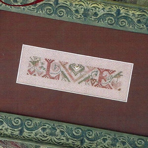 Love Birds by The Drawn Thread Counted Cross Stitch Pattern/Chart