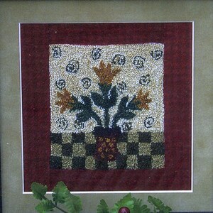 Clearance Garden Blooms by Out on a Limb Punch Needle Pattern