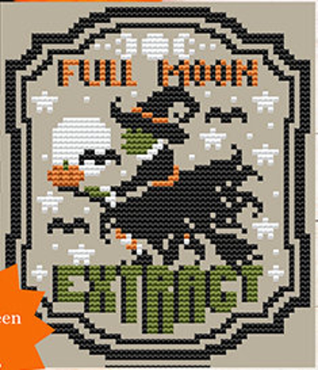 Full Moon Extract by Shannon Christine Counted Cross Stitch Pattern ...