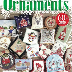 Christmas Ornaments 2021 Magazine by Just Cross Stitch