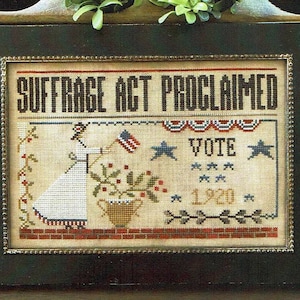 Wahlrecht von Little House Needleworks Kreuzstichmuster / Strickmuster