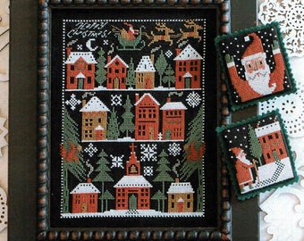 Christmas Eve by Prairie Schooler Counted Cross Stitch | Etsy