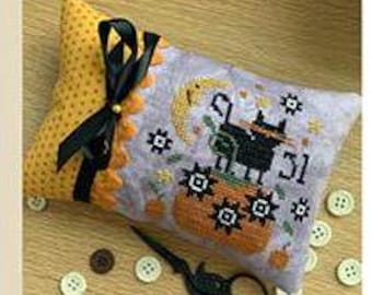 October 31st Pinkeep by Stitches By Ethel Counted Cross Stitch Pattern/Chart