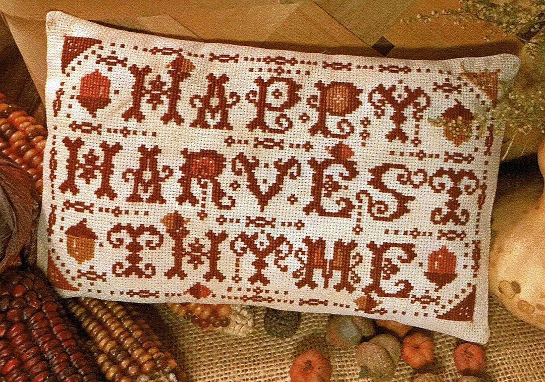 Happy Harvest Thyme by Calico Confectionery Counted Cross Stitch ...