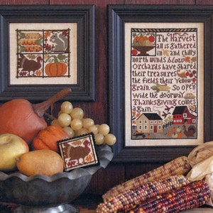 Thanksgiving Comes Again by Prairie Schooler Counted Cross Stitch Pattern/Chart