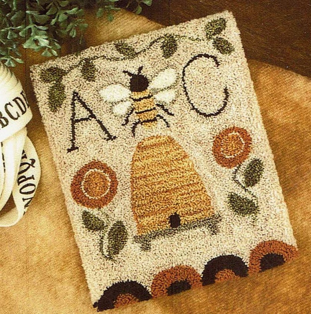 Bee Garden by Little House Needlework Punch Needle Pattern Etsy