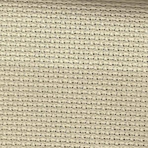 14ct, 16ct, 18ct Amazing Gray - Aida 100% Cotton 18&quot; x 25&quot; Fat Quarter Compared to DMC 346