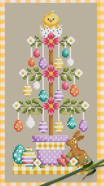 Easter Tree by Shannon Christine Counted Cross Stitch Pattern/chart ...