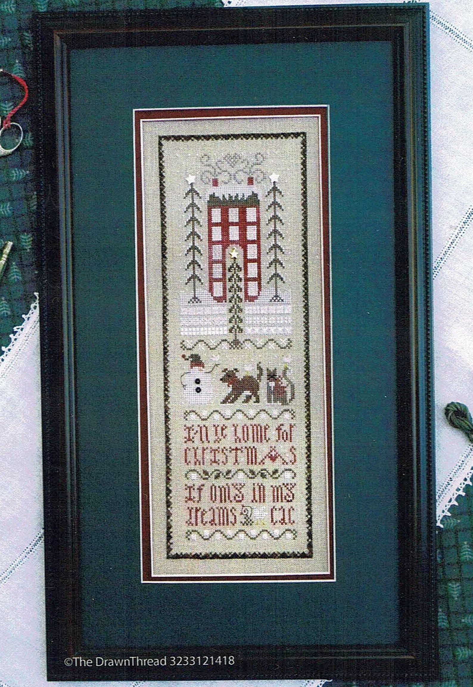Christmas Dreams Sampler by the Drawn Thread Counted Cross Stitch ...