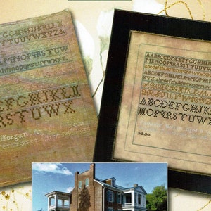 Catherine Morgan 1836  Reproduction Sampler by Cross Stitch Antiques Counted Cross Stitch Pattern/Chart