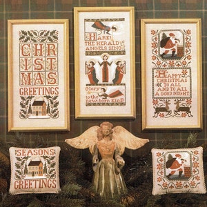 Christmas Samplers II by Prairie Schooler Counted Cross Stitch Pattern/Chart