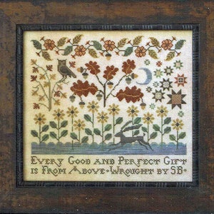 Autumn Gifts by Plum Street Samplers Counted Cross Stitch Pattern/Chart
