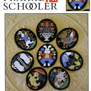 Vintage Eggs by Prairie Schooler Counted Cross Stitch Pattern/Chart
