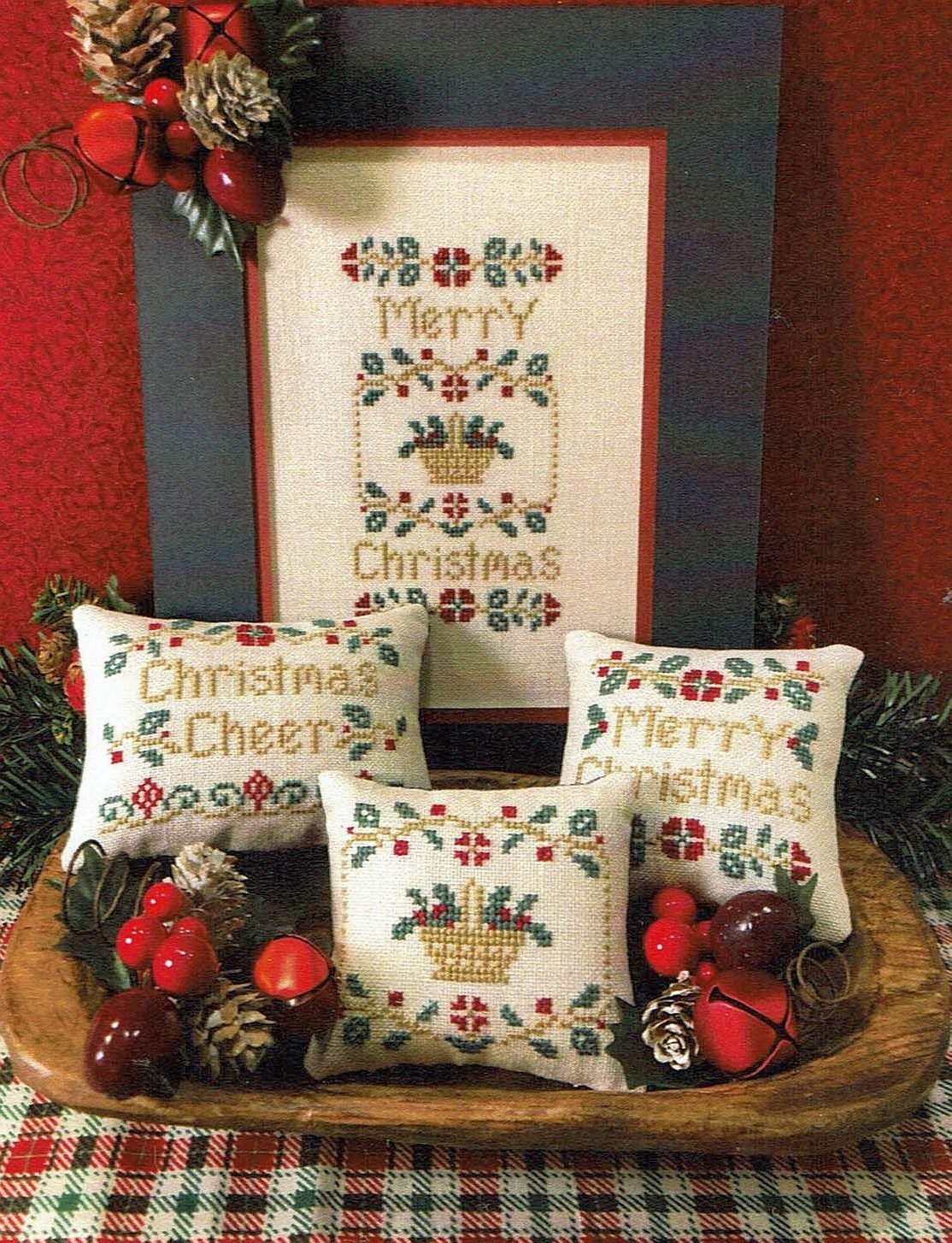 Merry Christmas by Scissor Tail Designs Counted Cross Stitch - Etsy