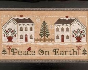 Peace On Earth by Little House Needleworks Counted Cross Stitch Pattern/Chart