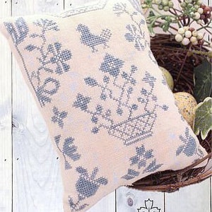 Quaker Spring Ditty by Sugar Maple Designs Counted Cross Stitch Pattern/Chart