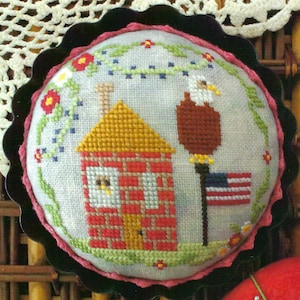 "20% SALE ""Eagle Manor"" von Lindy Stitches Kreuzstichmuster / Kreuzstichvorlage - 20% SALE."