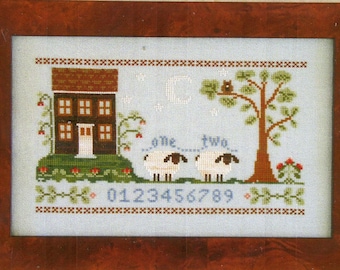 20% OFF Counting House by Little House Needleworks Counted Cross Stitch Pattern/Chart
