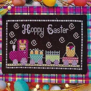 30% OFF Hoppy Easter by Pickle Barrel Designs Counted Cross Stitch Pattern/Chart
