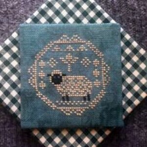 Quirky Quaker - Sheep - by Darling and Whimsy Designs Counted Cross Stitch Pattern/Chart