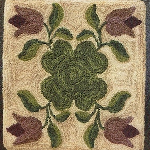 Garden Gals March by Sew Cherished Punch Needle Pattern