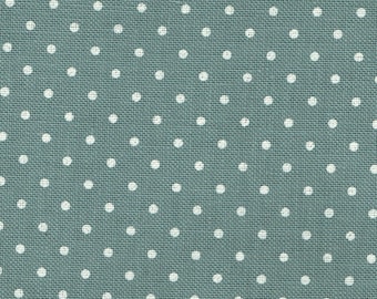 32 Ct Blue/White Dot (Snow) Linen by Zweigart - Various sizes