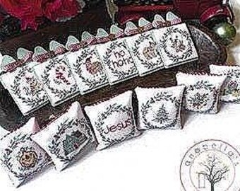 Magical Christmas by Anabella's Counted Cross Stitch Pattern/Chart