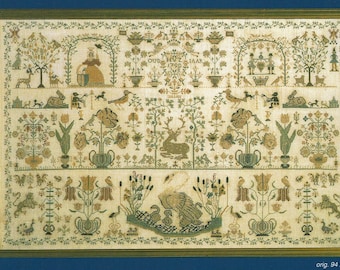Dutch Beauty 1790 by Permin Counted Cross Stitch Pattern/Chart
