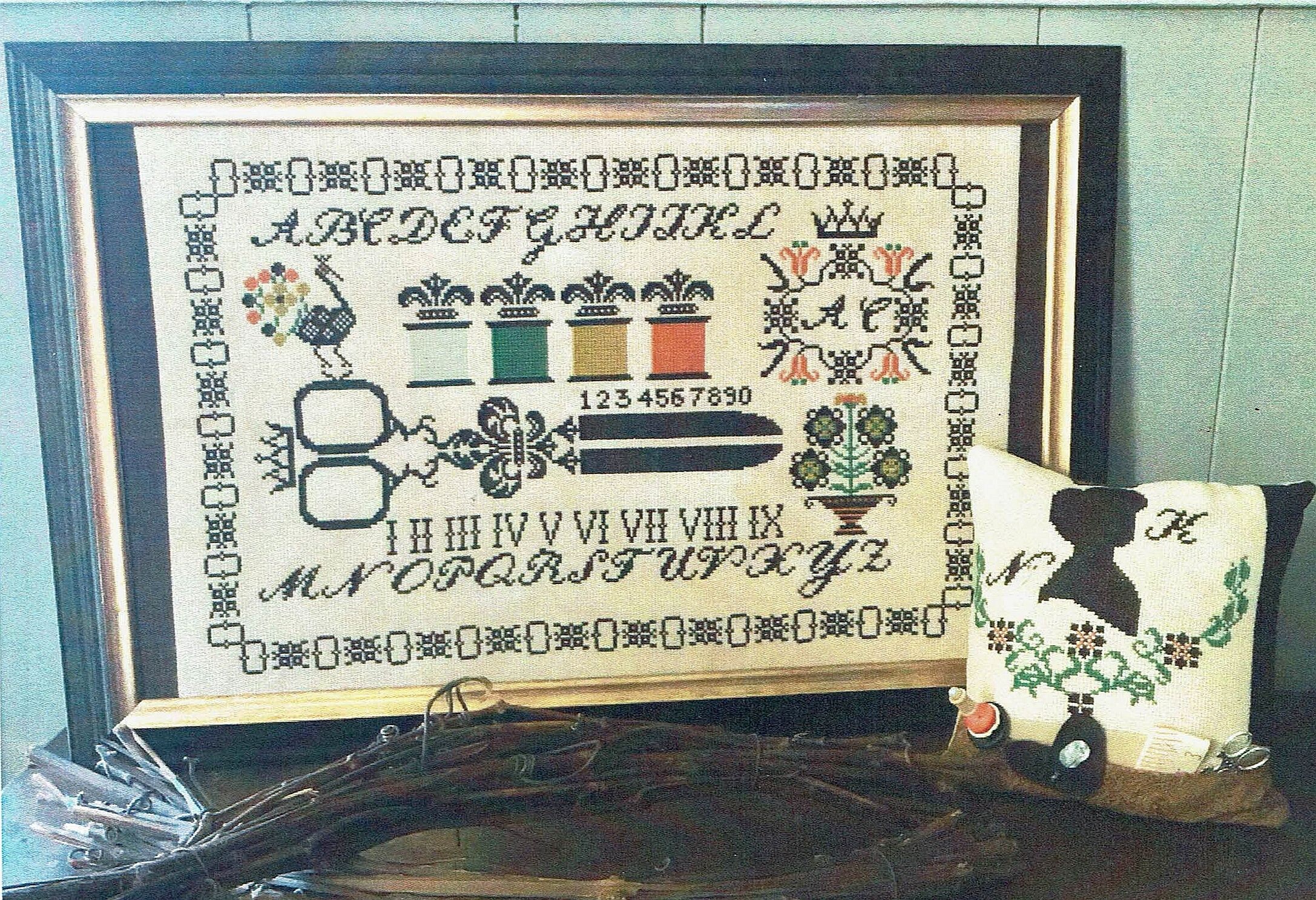 Stitch Tool Box Sampler by Twin Peak Primitives Counted Cross Etsy