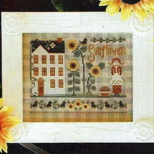 Little Miss Sunflower von Little House Needleworks Kreuzstichmuster / Kreuzstichvorlage